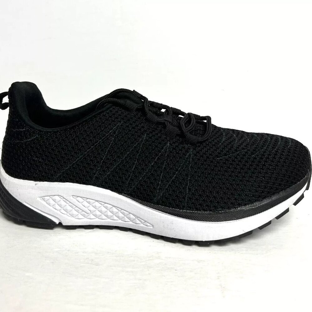 Propet Womens Washable Walker Sneaker Black Size 7.5 EEEE